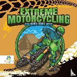 Educando Kids - Extreme Motorcycling Coloring Book Boys
