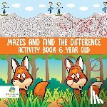 Educando Kids - Mazes and Find the Difference Activity Book 6 Year Old