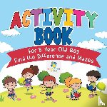Educando Kids - Activity Book for 5 Year Old Boy Find the Difference and Mazes