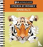 Publications International Ltd, New Seasons, Brain Games - Publications International Ltd: Brain Games - Sticker by Num