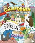 Shaw, Bodie - The California State Coloring Book: Landmarks and Landscapes to Color from the Golden State