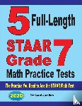 Nazari, Reza, Ross, Ava - 5 Full-Length STAAR Grade 7 Math Practice Tests