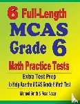 Smith, Michael, Nazari, Reza - 6 Full-Length MCAS Grade 6 Math Practice Tests