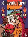 Auger, Michael - Allcento Tarot: Expanded Deck, 100 Tarot Cards with Whimsical Art and Black Painted Edges, Zodiac and Triumph Cards, 144-Page Illustrated Guidebook