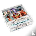 Insight Editions - Harry Potter: Exploring Diagon Alley Glass Magnet Set