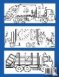 Blue Wave Press - Garbage Truck Coloring Book