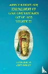  - Applications For Enrollment of Choctaw Newborn Act of 1905 Volume III