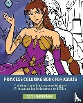 Illustrations, Sora - Princess Coloring Book for Adults