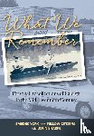 Sharpe, John - What We Remember