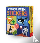 Marx, Jonny - Color with Stickers 4-Book Boxed Set: Dinosaurs; Space; Jungle; Ocean
