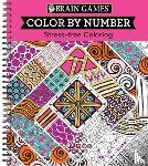 Publications International, Ltd - COLOR BY NUMBER STRESS-FREE CO