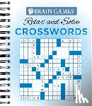 Publications International Ltd - Brain Games - Relax and Solve: Crosswords (Blue)