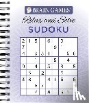 Publications International Ltd - Brain Games - Relax and Solve: Sudoku (Purple)