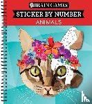 Publications International Ltd, New Seasons, Brain Games - Publications International Ltd: Brain Games - Sticker by Num