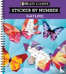 Publications International Ltd, New Seasons, Brain Games - BRAIN GAMES - STICKER BY NUMBE
