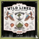 Collins, Jeremy - The Wild Lines of Jeremy Collins 2026: 12-Month Wall Calendar