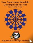 Team, Journal - Easy Ornamental Mandala Coloring Book For Kids