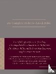  - The Complete Hebrew-Greek Bible