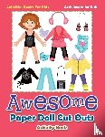For Kids, Activibooks - Awesome Paper Doll Cut Outs Activity Book - Activities Books For Kids