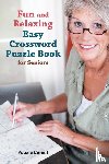 Comet, Puzzle - Fun and Relaxing Easy Crossword Puzzle Book for Seniors