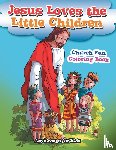 For Kids, Activibooks - Jesus Loves the Little Children Church Fun Coloring Book