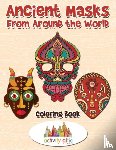 Activity Attic - Ancient Masks From Around the World Coloring Book