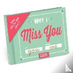  - Knock Knock Why I Miss You Book Fill in the Love Fill-in-the-Blank Book & Gift Journal