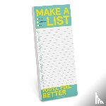Knock Knock - Knock Knock Make a List Make-a-List Pad