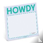 Knock Knock - Knock Knock Howdy Sticky Note (Pastel Version)