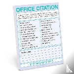 Knock Knock - Knock Knock Office Citation Nifty Note (Pastel Version)