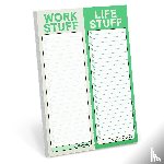 Knock Knock - Knock Knock Work Stuff / Life Stuff Perforated Pad (Pastel Version)