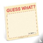 Knock Knock - Knock Knock Guess What? Sticky Note (Pastel Version)