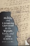 Rose, Sven-Erik - Making and Unmaking Literature in the Warsaw, Lodz, and Vilna Ghettos