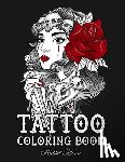 Moon, Rabbit - Tattoo Coloring Book: An Adult Coloring Book with Awesome, Sexy, and Relaxing Tattoo Designs for Men and Women