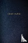 Birchwood Press - Graph Paper: Executive Style Composition Notebook - Dark Blue Leather Style, Softcover - 6 x 9 - 100 pages (Office Essentials)