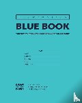 Bigidea, Inc - Examination Blue Book, Wide Ruled, 12 Sheets (24 Pages), Blank Lined, Write-in Booklet (Royal Blue)