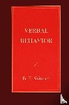Skinner, B F - Verbal Behavior