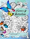 Shaw, Annabella - Floral coloring books for adults relaxation Butterflies and Flowers
