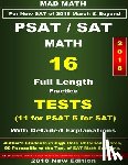 Su, John - 2018 PSAT-SAT Math 16 Tests