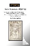 Epstein, Meira - Sefer Yetzirah: Translation, Transliteration and Commentary, with Special Attention to the Underlying Philosophical Origins, Ancient J