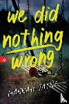 Jayne, Hannah - We Did Nothing Wrong