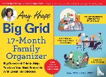 Knapp, Amy - 2027 Amy Knapp's Big Grid Family Organizer Wall Calendar: August 2026 - December 2027