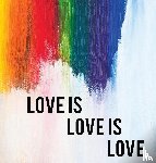 Something Blue Guest Books - Love is Love Wedding Guest Book