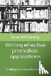 Harzing, Anne-Wil - Writing effective promotion applications