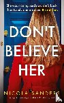 Sanders, Nicola - Don't Believe Her