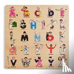 Feiner, Beck - Golf Legends Wooden Alphabet Puzzle