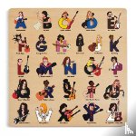 Feiner, Beck - Guitar Legends Wooden Alphabet Puzzle