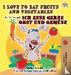 Admont, Shelley, Books, Kidkiddos - I Love to Eat Fruits and Vegetables Ich esse gerne Obst und Gemuse