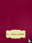 Blank Classic - Large 8.5 x 11 Dotted Bullet Journal (Red Wine #20) Hardcover - 245 Numbered Pages