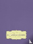 Blank Classic - Large 8.5 x 11 Dotted Bullet Journal (Lavender #12) Hardcover - 245 Numbered Pages